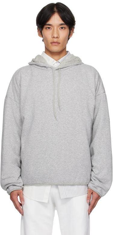 Mikina Maison Margiela MM6 Maison Margiela Drawstring Hoodie Šedá | SH0GU0030 M25013, 0