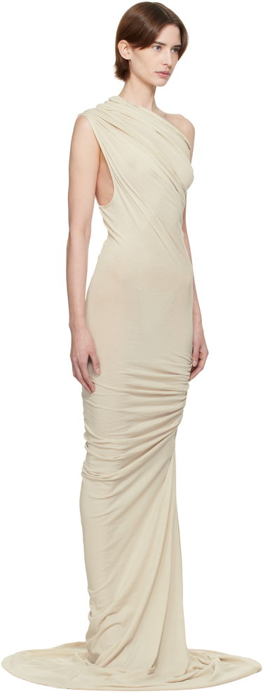 Šaty Entire Studios Pillar Maxi Dress Biela | ES2521ST, 1