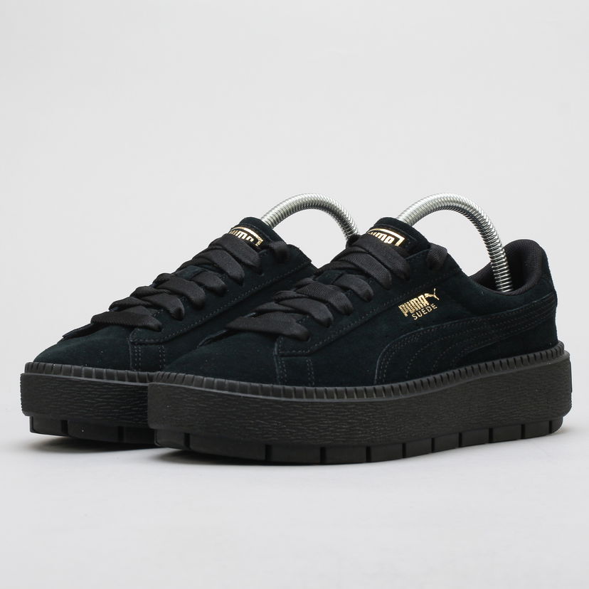 Tenisky a topánky Puma Platform Trace Wn's black - black Čierna | 365830 01