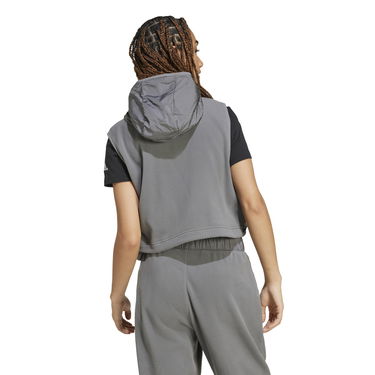 Vesta adidas Performance Polar Fleece Vest With Hood Grey Šedá | IW5225, 3