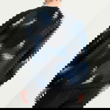 Sveter and wander Shaggy Knit Sweater with Pocket Modrá | 5745284064-404, 3