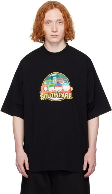 Tričko VETEMENTS Vetements 'South Park' Oversized T-Shirt Čierna | UA66TR610B, 0
