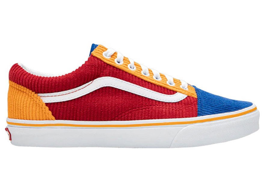 Tenisky a topánky Vans Old Skool Corduroy Primary Červená | VN0A4BV500Y, 0