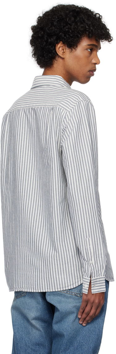 Košeľa Fred Perry Fred Perry Striped Oxford Shirt Biela | M6574, 2