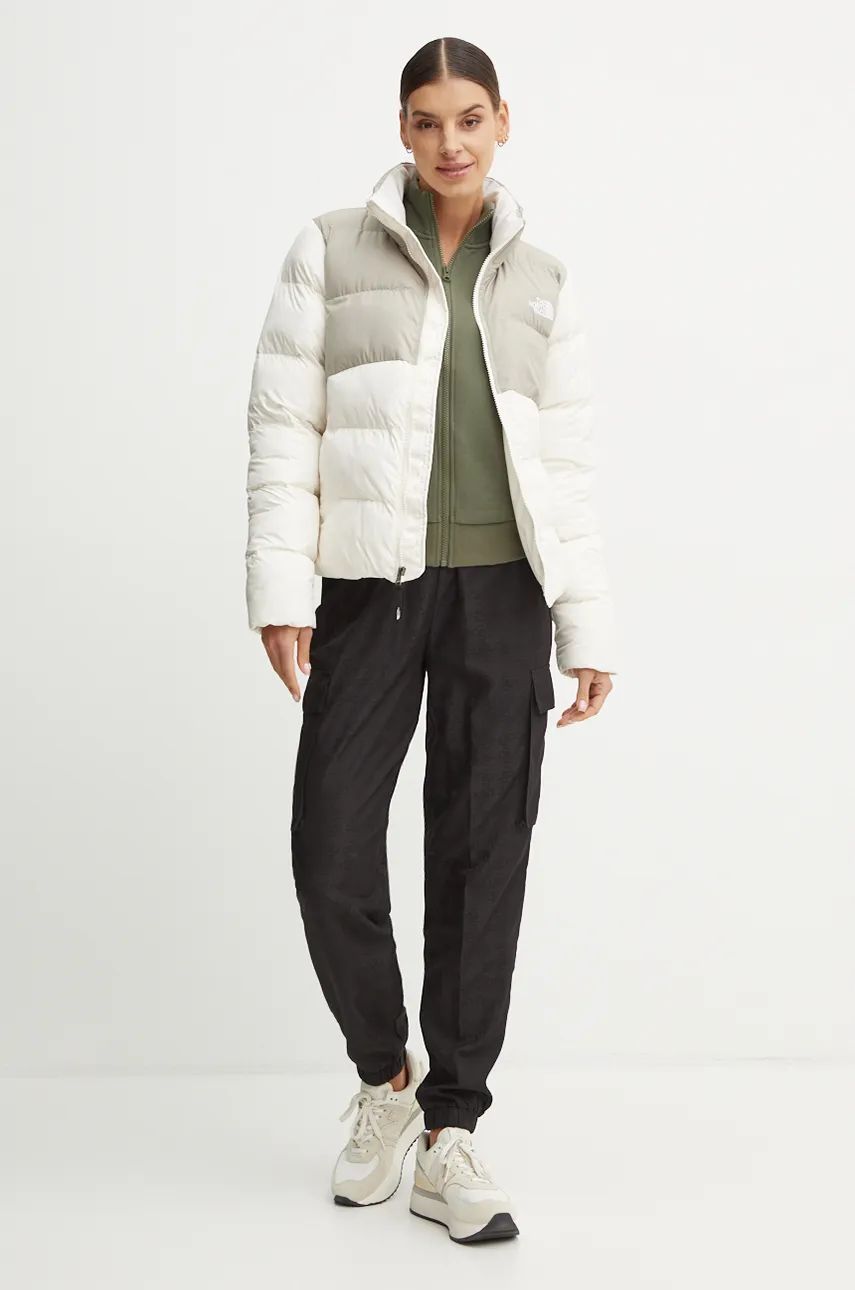 Prešívaná bunda The North Face Saikuru Winter Puffer Jacket Biela | NF0A89JD4QI1, 1