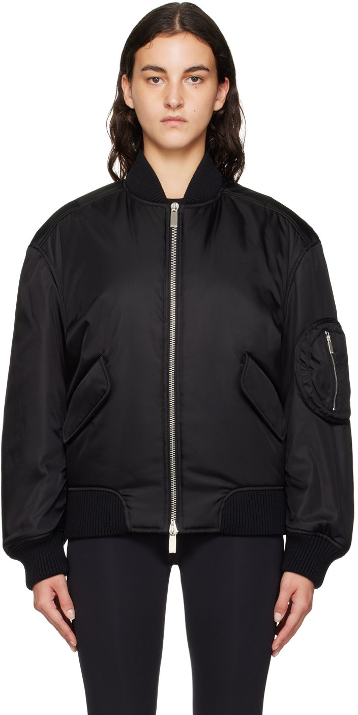 Bomber bunda Off-White Black Ny Gab Bomber Jacket Čierna | OWEH028F23FAB0011010, 0