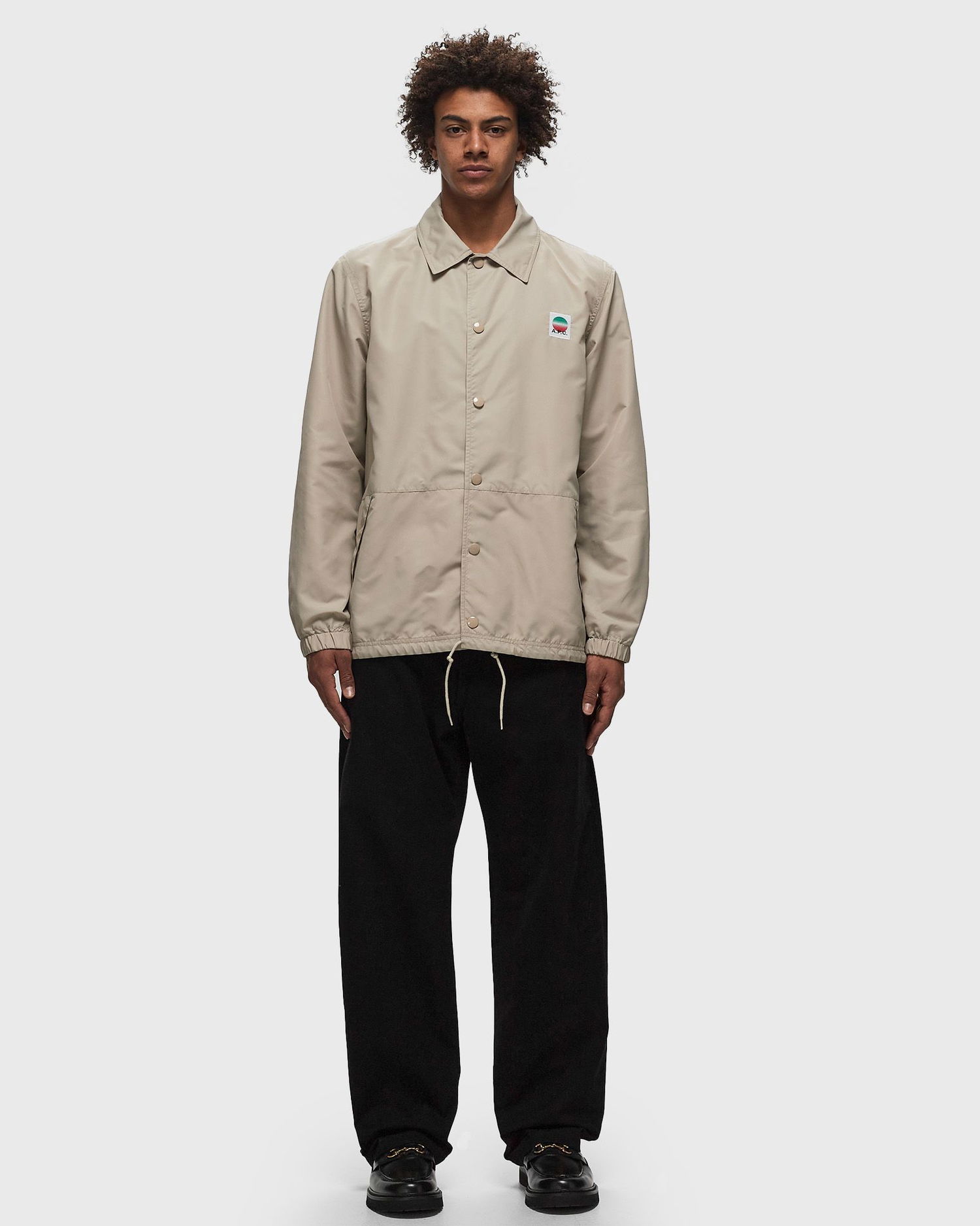 Vetrovka A.P.C. Overshirts Windbreaker Béžová | PAAFA-H02739-BAA, 1