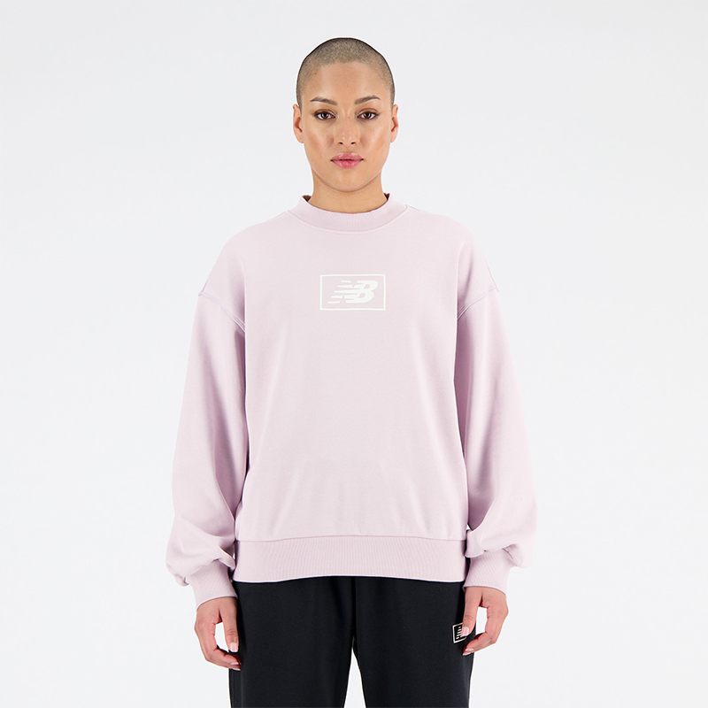 Mikina New Balance Hoodie Ružová | WT33514DMY, 0