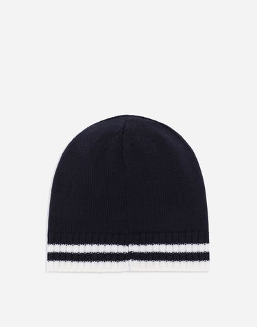 Kulicha Dolce & Gabbana Dolce & Gabbana Knitted Logo Beanie Navy | LBKHA7JCVW0B6712, 1