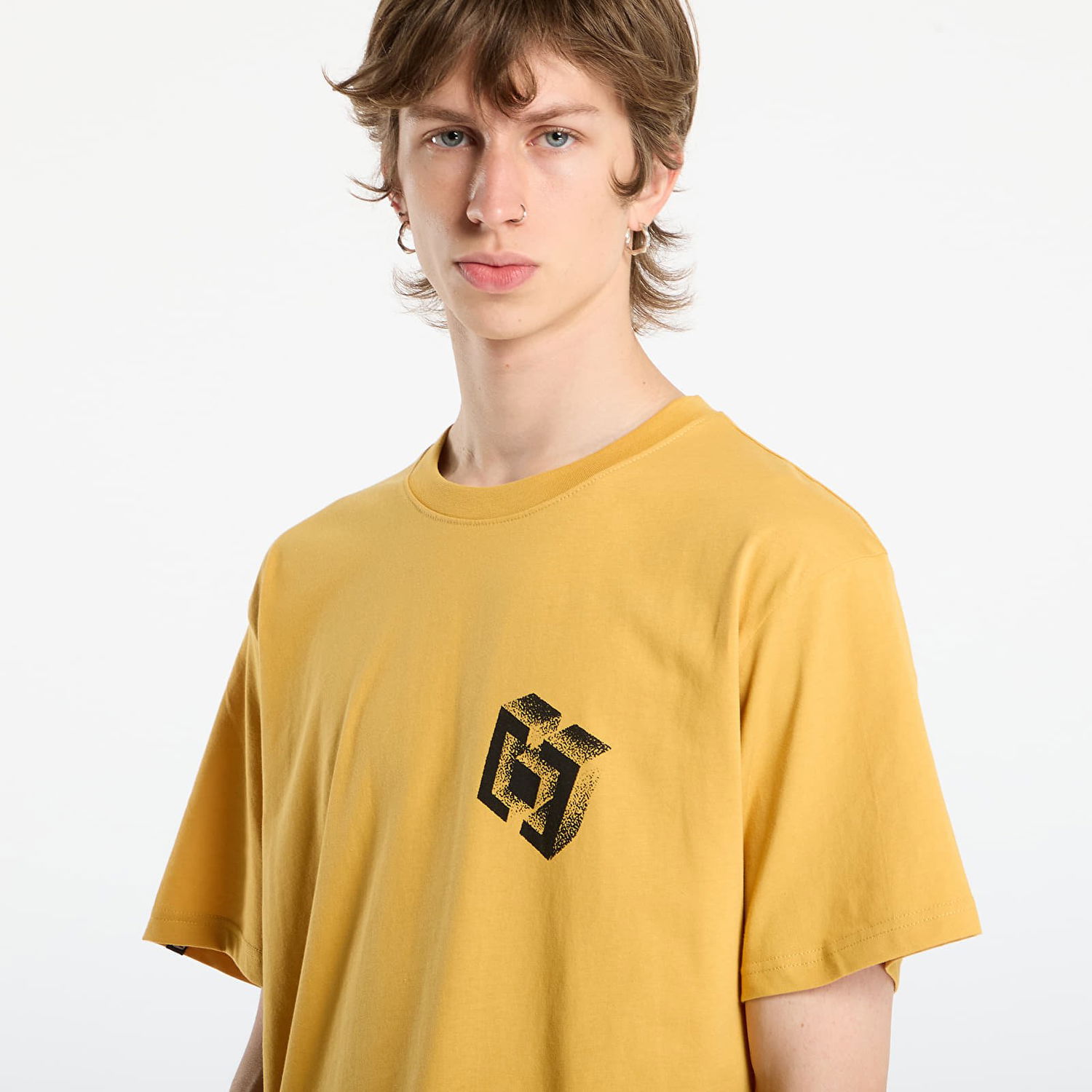 Tričko Horsefeathers T-Shirt Blocks Žltá | SM1389B, 1