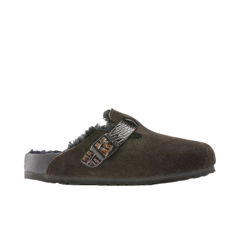 Tenisky a topánky Birkenstock Boston Shearling Suede Hnedá | 1021094/1021100