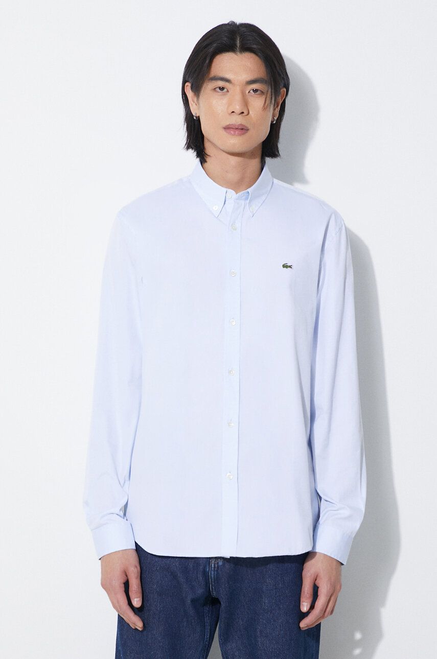 Košeľa Lacoste Regular Fit Shirt Modrá | CH2933.HBP, 0
