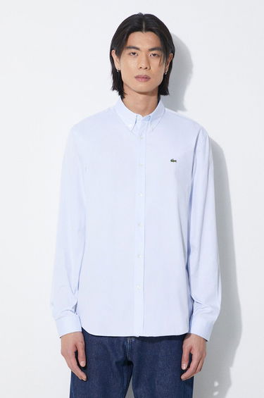Košeľa Lacoste Regular Fit Shirt Modrá | CH2933.HBP, 0