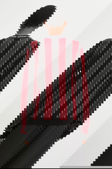 Sveter Martine Rose Martine Rose Sporty Logo Crew Striped Long-Sleeve Sweater Rôznofarebný | 982YA20027, 2