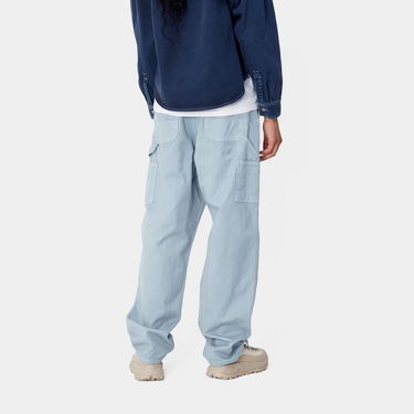 Cargo nohavice Carhartt WIP Single Knee Garment Dyed Pants Modrá | I033572_9, 1