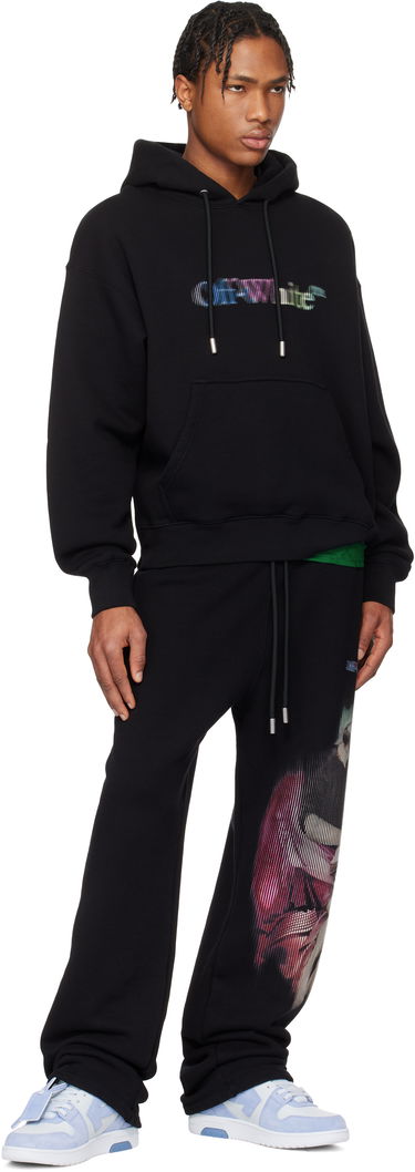 Tepláky Off-White Off-White S. Matthew Graphic Print Sweatpants Čierna | OMCH054S25FLE0071084, 3