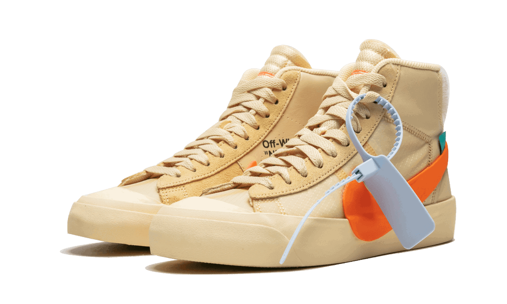 Tenisky a topánky Nike Off-White x Blazer Mid "All Hallows Eve" Béžová | AA3832-700, 1