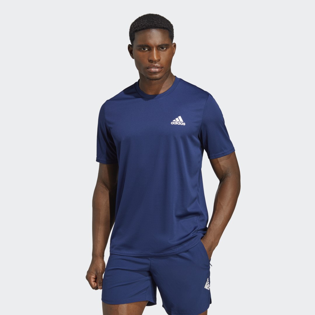 Tričko adidas Originals AEROREADY Designed for Movement Navy | IC7271, 0