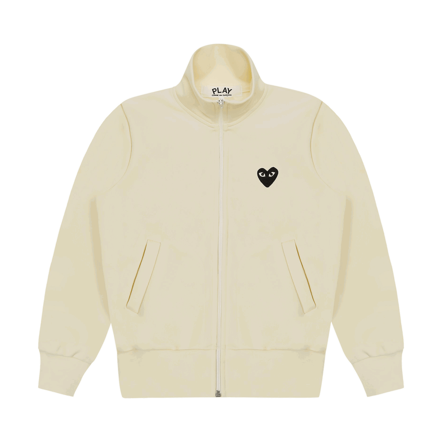 Mikina Comme des Garçons PLAY Big Black Heart Hoodie Béžová | AZ T256 051 3, 0