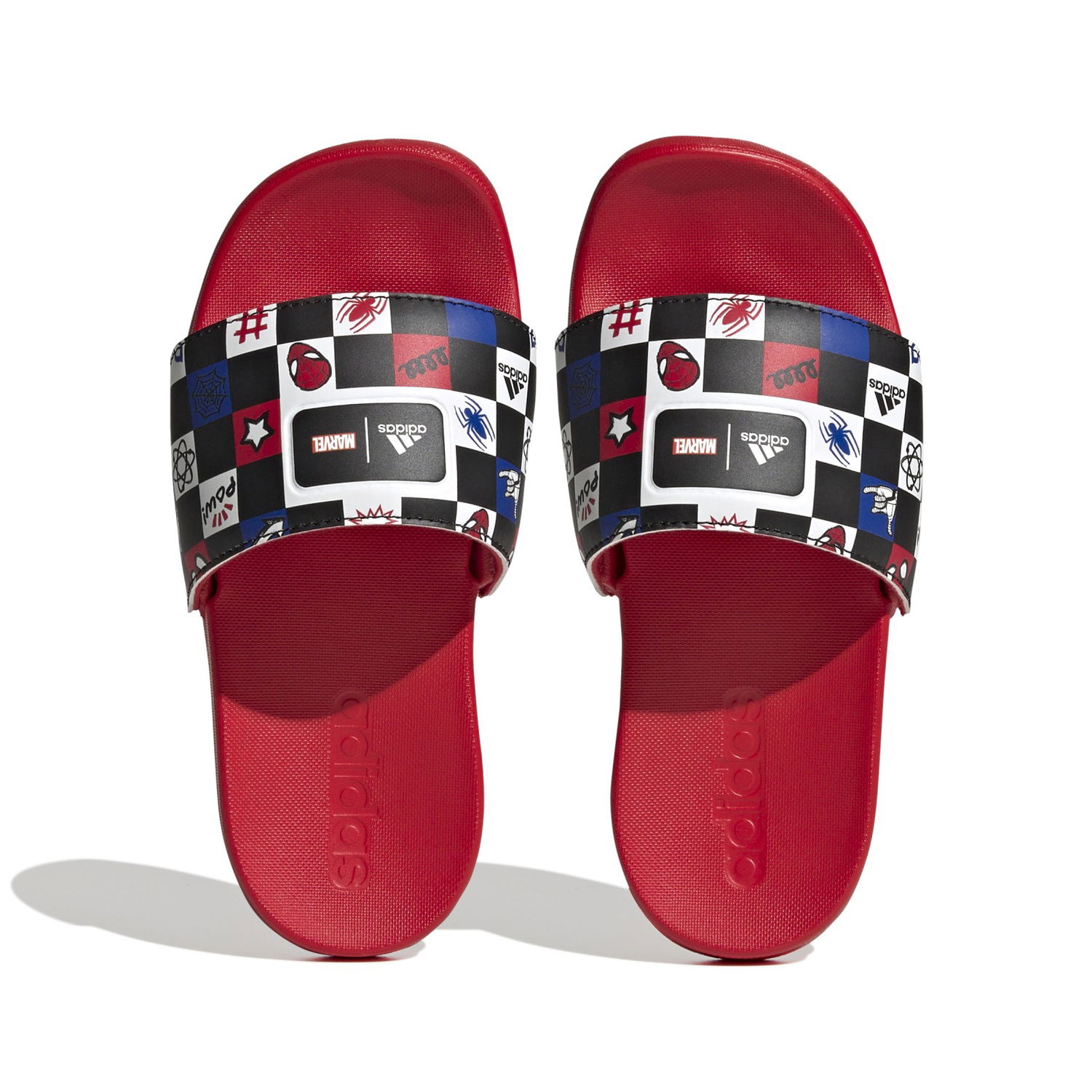 Tenisky a topánky adidas Originals Adilette Comfort Spiderman Slides Červená | HP7758, 1