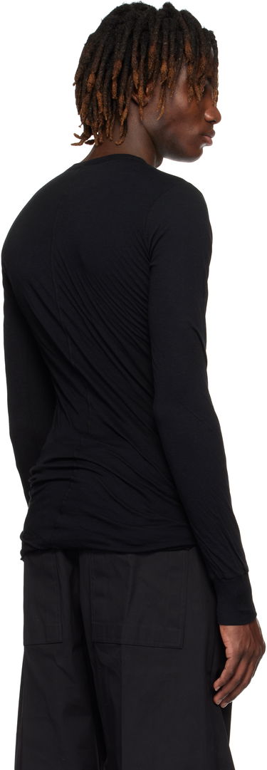 Tričko Rick Owens Rick Owens Hollywood Double Long Sleeve T-Shirt Čierna | RU01E5257 UC, 2