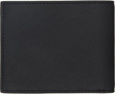 Peňaženka BOSS Leather Trifold Wallet Čierna | 50536727, 1