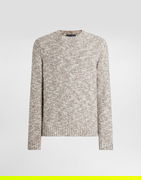 Dolce & Gabbana Fine-Gauge Wool Crew Neck Pullover