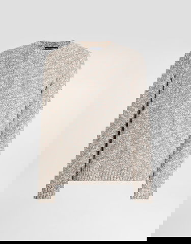 Sveter Dolce & Gabbana Dolce & Gabbana Fine-Gauge Wool Crew Neck Pullover Béžová | GXXA9TJAM8GS8232, 0