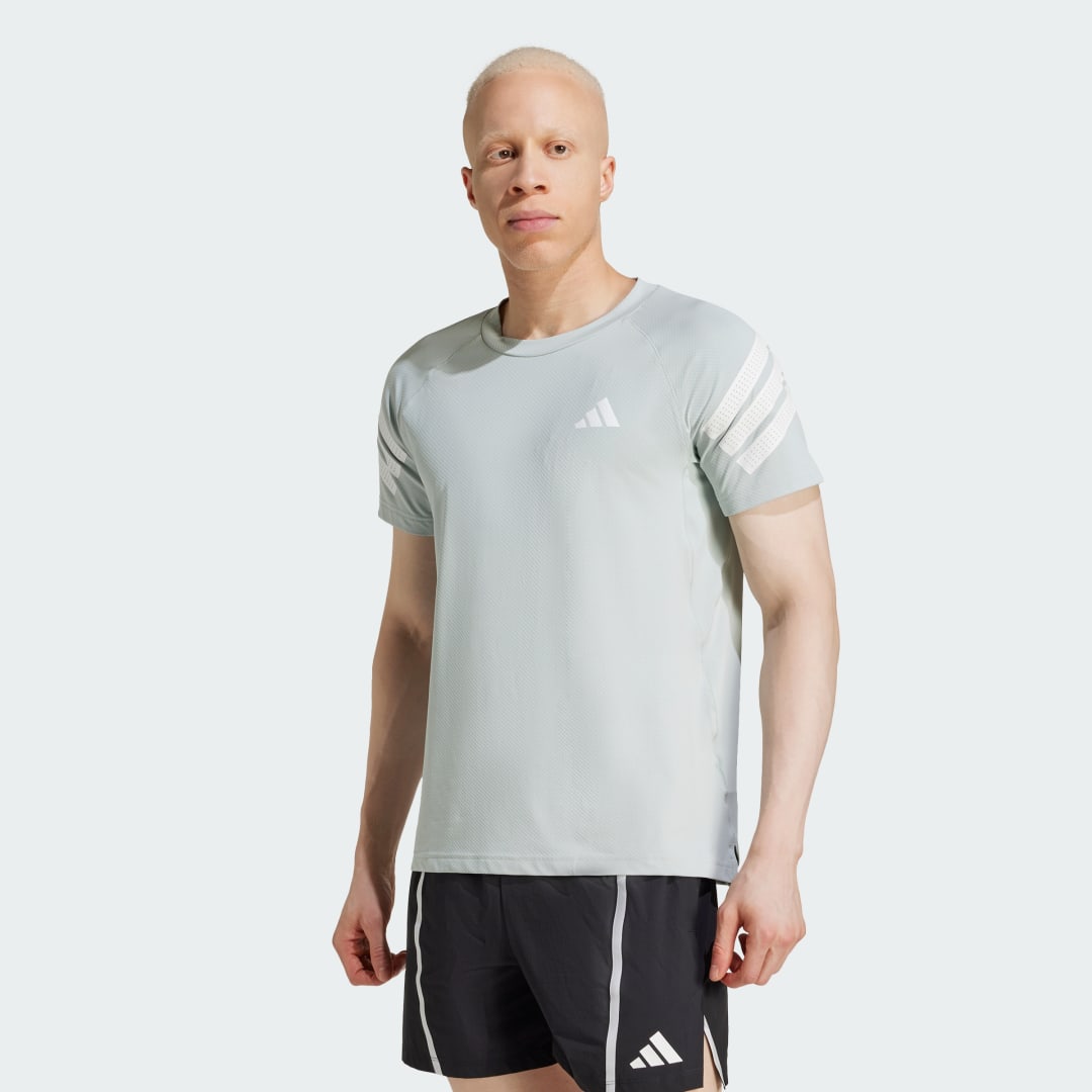 Tričko adidas Performance Icon 3-Stripes T-Shirt Zelené | JW9662, 0