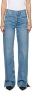 Anine Bing Roy Split Hem Jeans