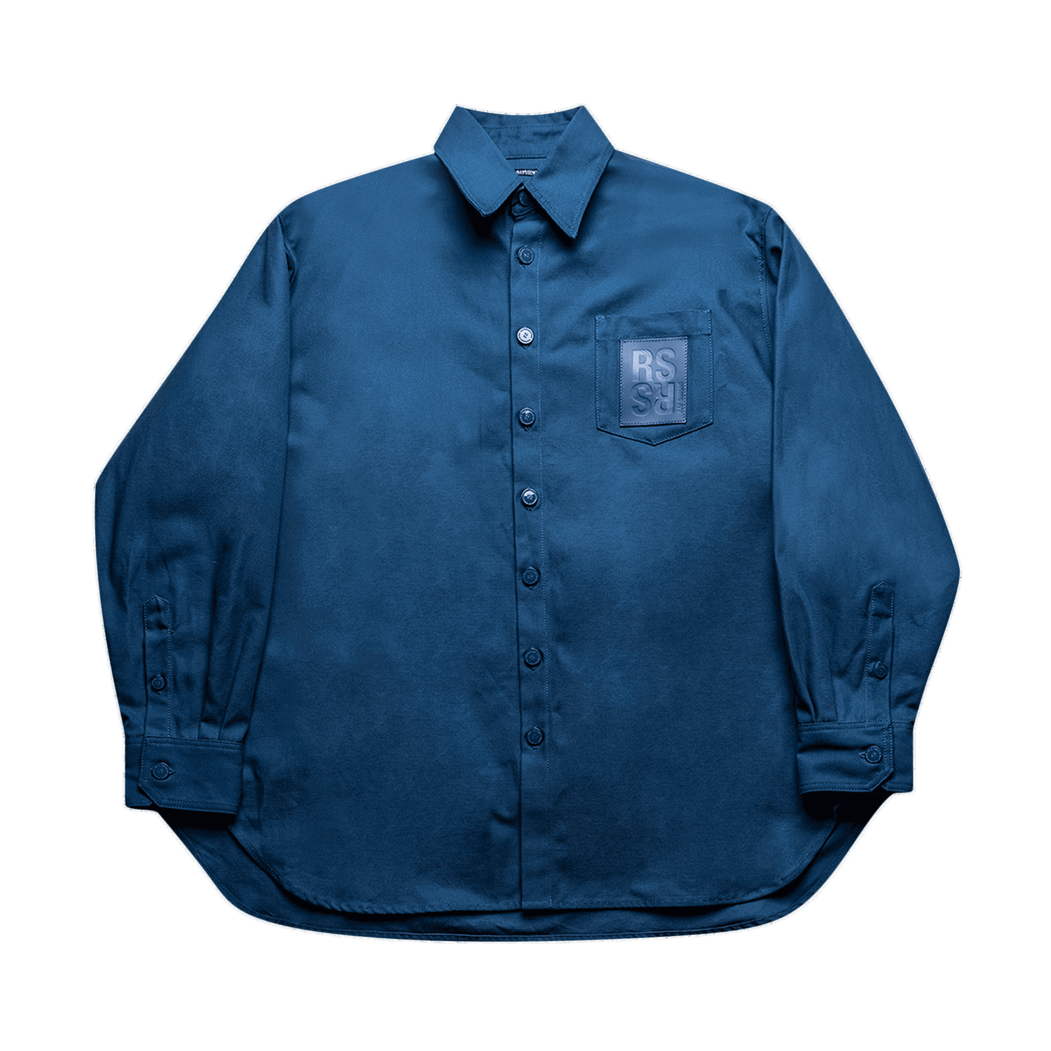 Košeľa RAF SIMONS Oversized RS Shirt Modrá | 222 M243 10080 0040, 0