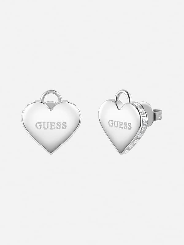 Náušnice GUESS "Falling In Love" Earrings Metalická | JUBE02231JW, 0