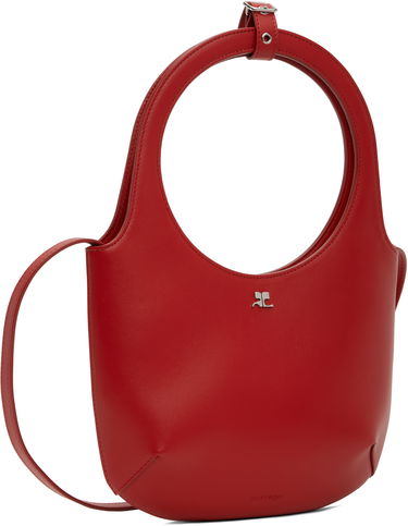 Kabelka Courrèges Courrèges Holy Leather Shoulder Bag Červená | 224GSA102CR0065, 1