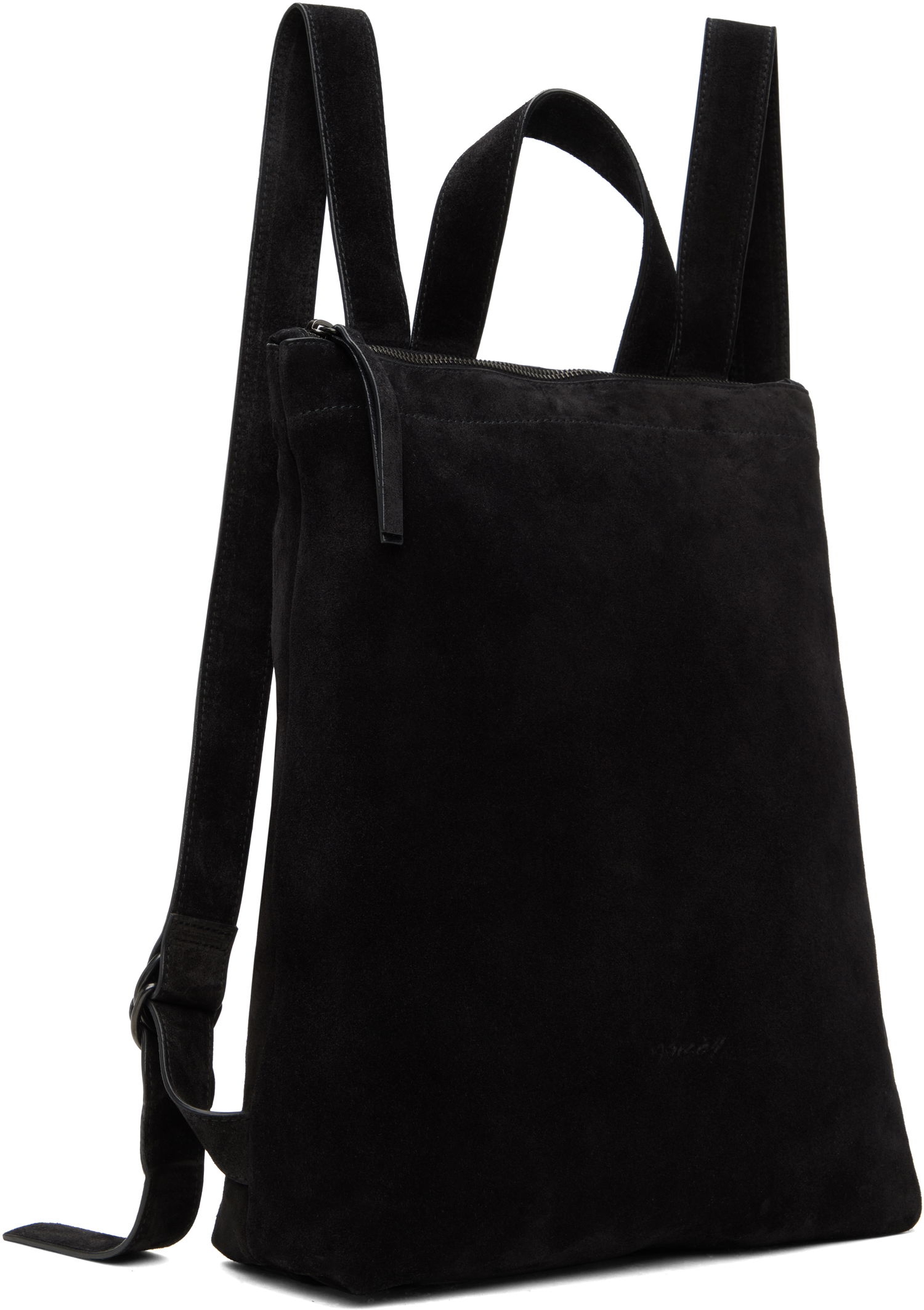 Batoh Marsèll Marsell Bretella Suede Backpack Čierna | MB0441 P024666, 1