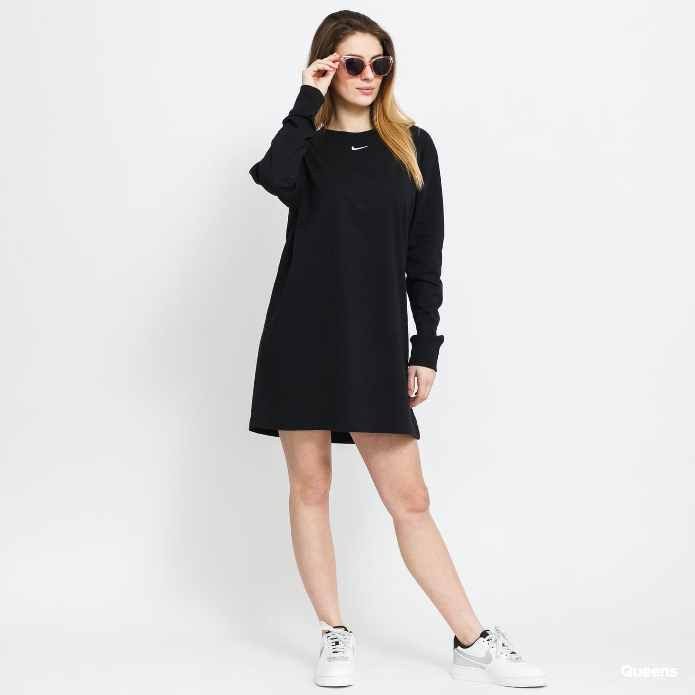 Šaty Nike Sportswear Essential Dress Čierna | CU6509-010, 0