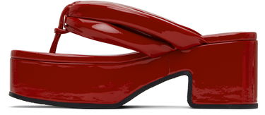 Šaty Dries Van Noten Dries Van Noten Platform Sandals Červená | WS251-1544-189, 2