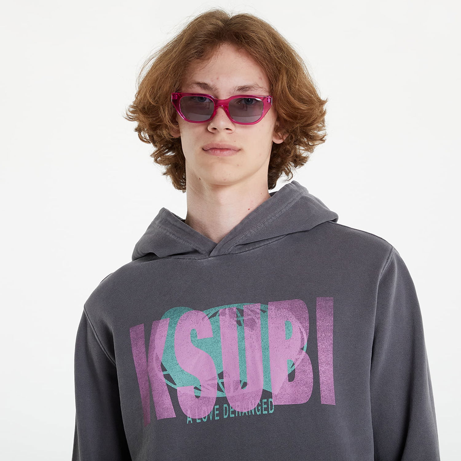 Mikina Ksubi Deranged Kash Hoodie Šedá | 5000007157, 1