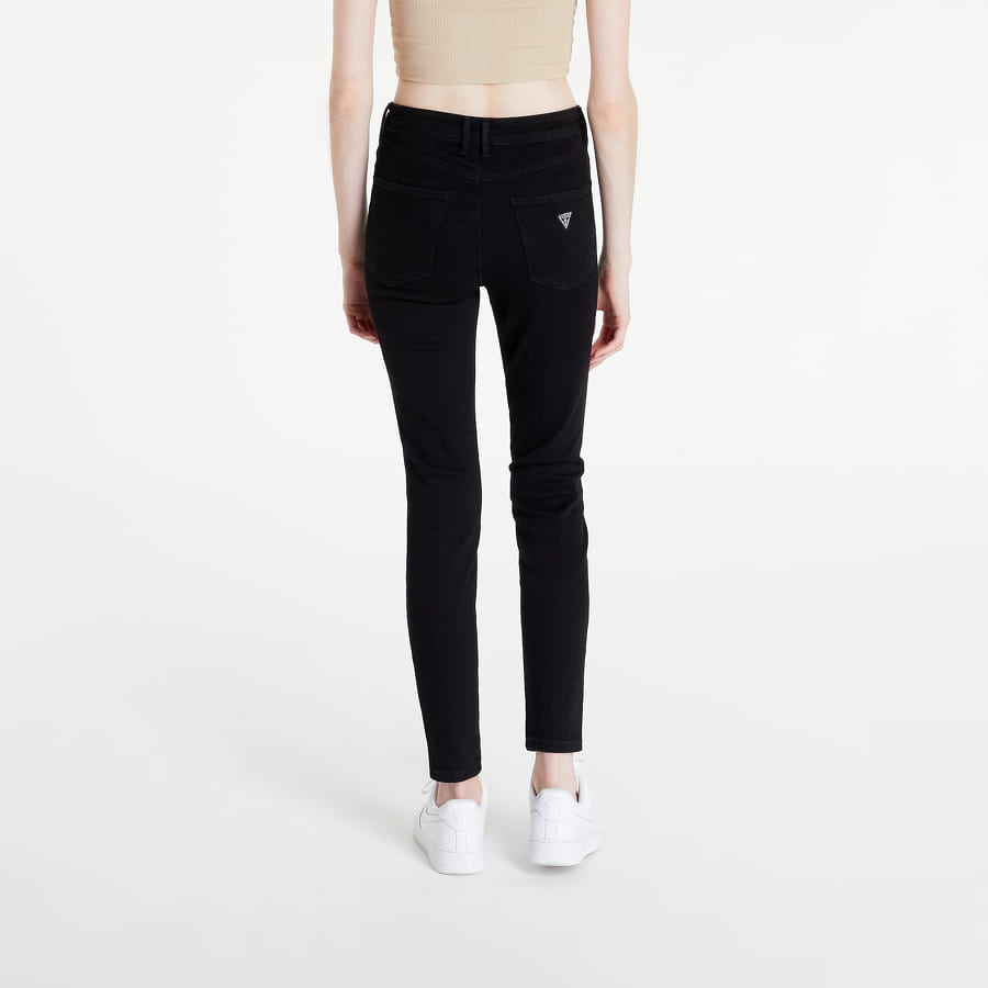Džínsy GUESS Reborn Denim Jeans Čierna | W2YA46D4PZ1-CBL1, 1