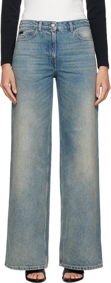 Džínsy Courrèges Courrèges Hammer Baggy Jeans Modrá | VESDPA253DE0041, 0