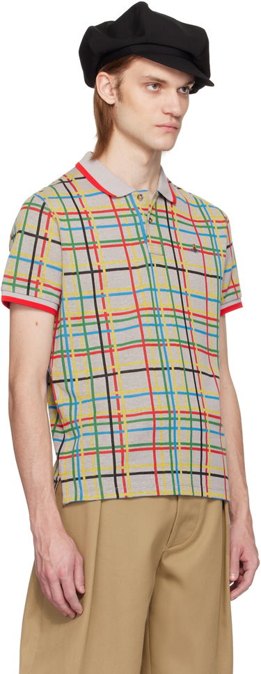 Polo tričko Vivienne Westwood Vivienne Westwood Classic Plaid Polo Rôznofarebný | 2H01000I-J009E-, 1