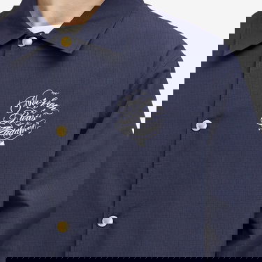 Vetrovka Drôle de Monsieur Drole de Monsieur Slogan Coach Jacket, Size M Navy | F-JT209-PA012-NY, 5