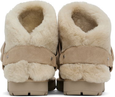 Oblečenie Burberry Burberry Chubby Shearling Boots Béžová | 8095352, 1