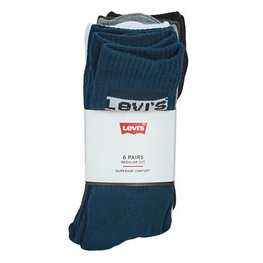 Ponožky Levi's REGULAR CUT SPORT LOGO X6 Sports socks Rôznofarebný | 701220481-002, 1