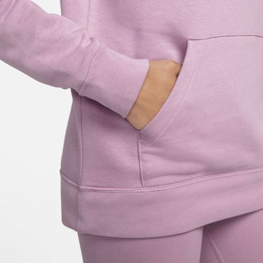Mikina Nike Sportswear Essential Fleece Hoodie Fialová | DX2319-522, 1