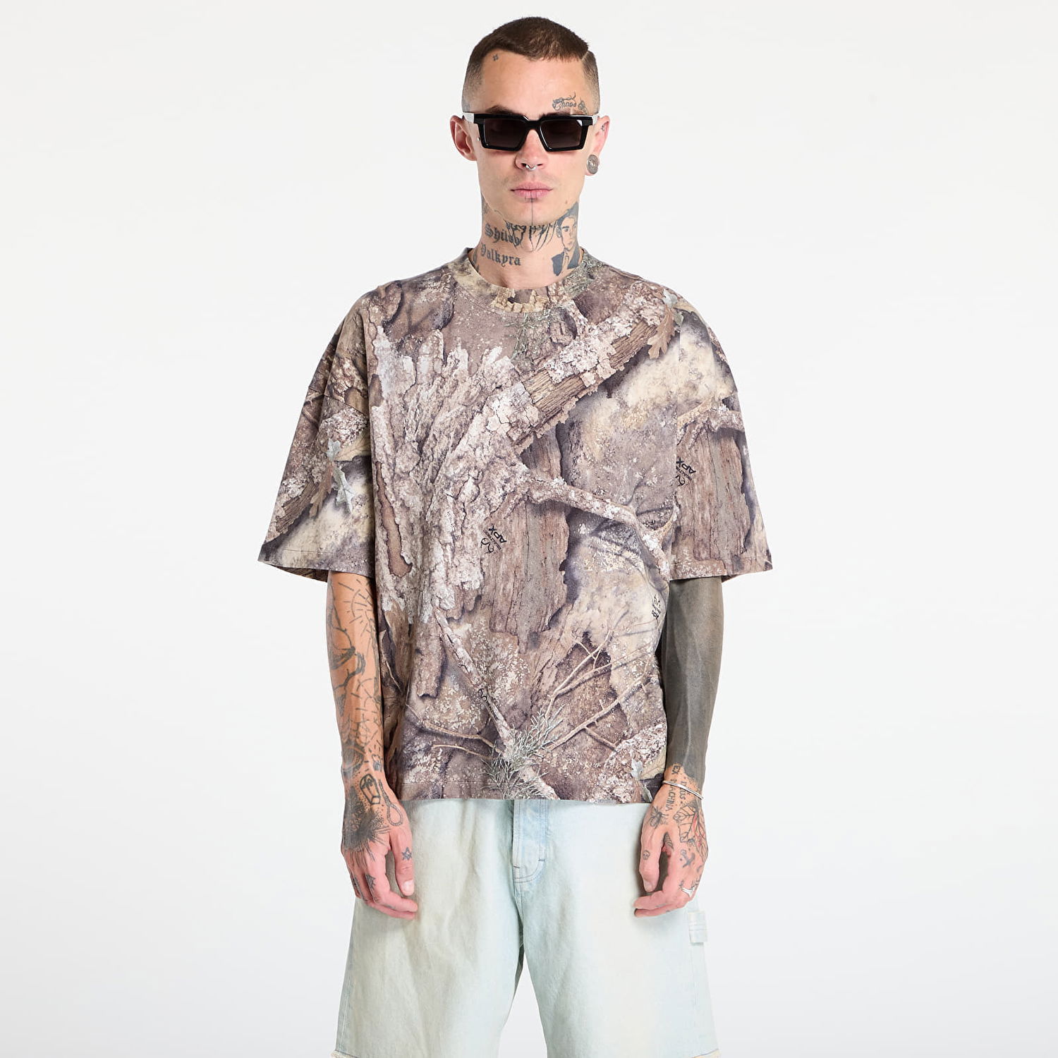 Tričko Represent Clo REPRESENT Real Tree Camo T-Shirt Hnedá | MLM100309-55, 0