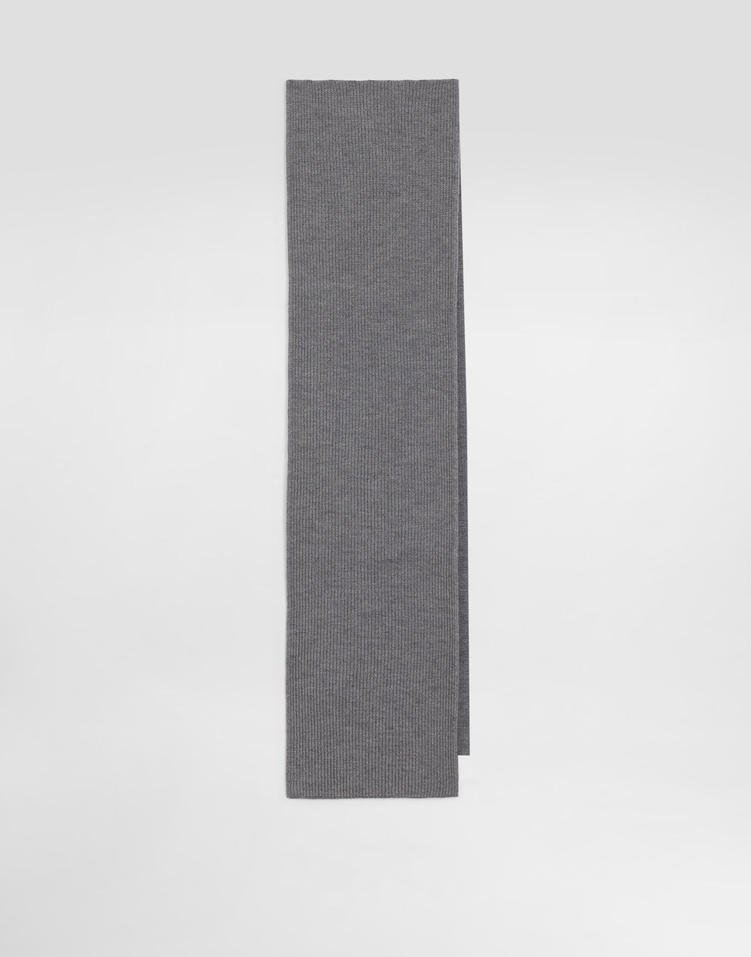 Šál Dolce & Gabbana Dolce & Gabbana Wool Knitted Scarf Šedá | GX13KZJDVCIS8292, 1