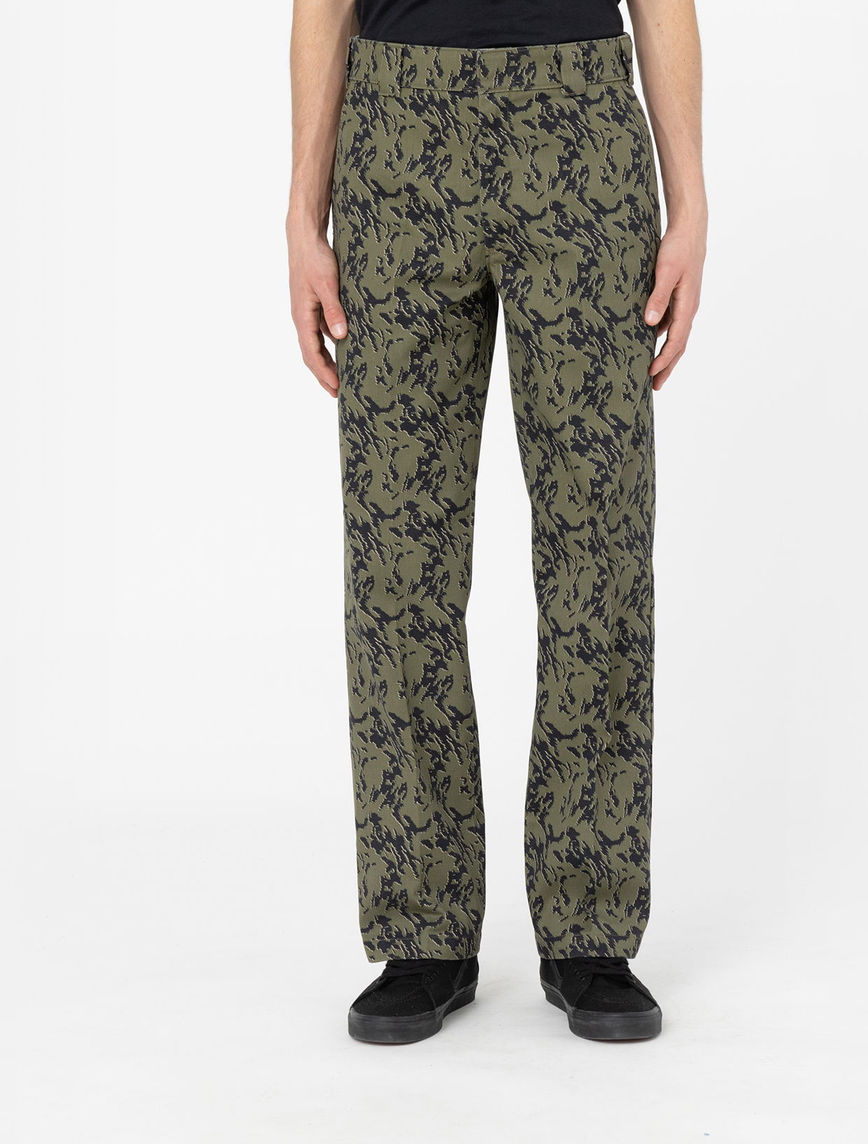Nohavice Dickies Drewsey Work Trousers Zelené | 0A4YB1, 0