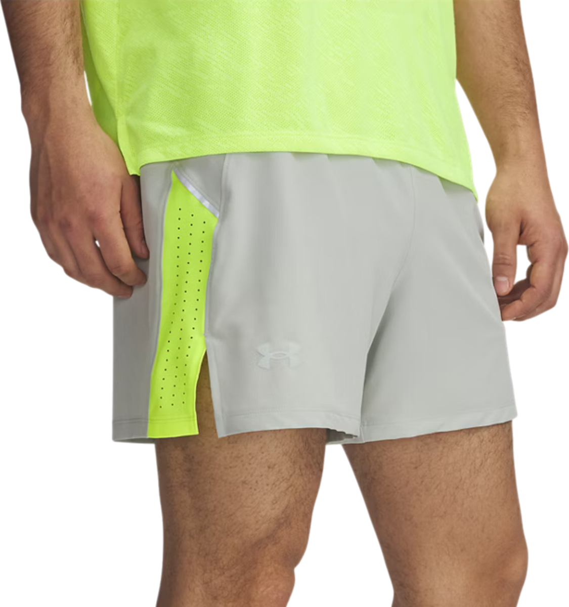 Šortky Under Armour Under Armour UA Launch Pro 5" Running Shorts Šedá | 1376509-377, 0