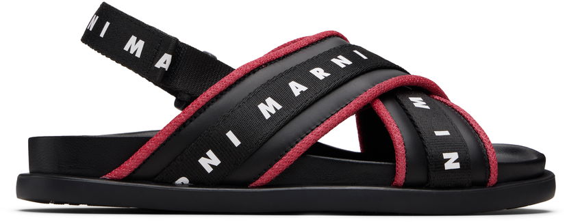 Tenisky a topánky Marni Crisscrossing Sandals Čierna | 82318