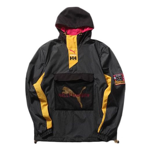 Vetrovka Puma Puma x Helly Hansen Crossover Hooded Anorak Jacket Čierna | 597143-01